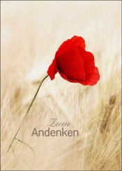 Gedenkkarte "Mohnblume" (1363) 