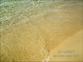 18016 Sterbebild Sandstrand 