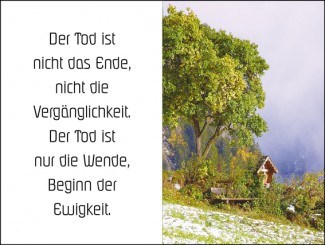 1829 Sterbebild Wanderweg mit Wegkreuz 