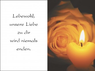 1845 Sterbebild Kerzenschein 