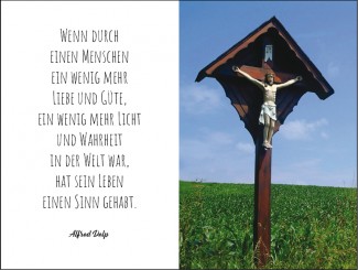 18055 Sterbebild Feldkreuz 