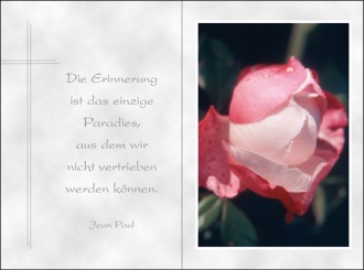1863 Sterbebild Rose 