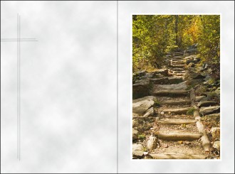 18074 Sterbebild Weg zum Licht 