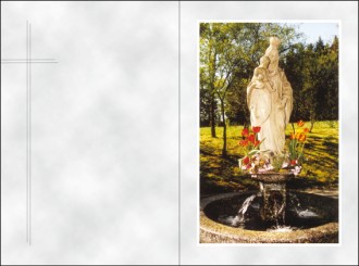 1875 Sterbebild Madonna 