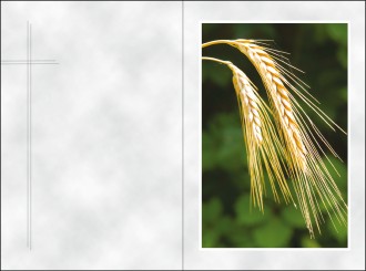 18078 Sterbebild Goldene Ähre 