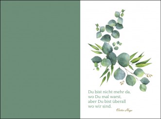 4070 Sterbebild Eukalyptus 