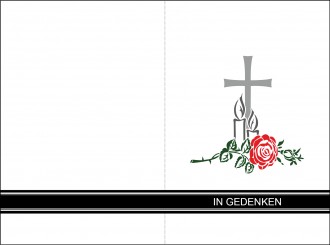 4006 Sterbebild Ein stilles Andenken 