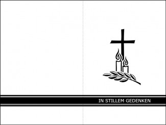 4010 Sterbebild Ein stilles Andenken 