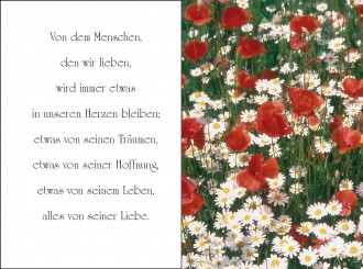 706 Sterbebild Blumenwiese 