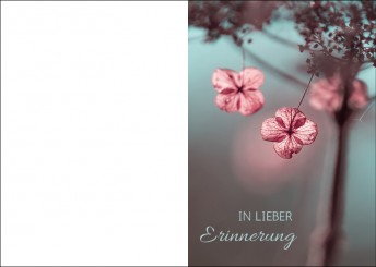 Trauerkarte "Naturbild kreativ" (1455) 