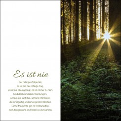 Trauerkarte "Waldlichtung" (100202) 