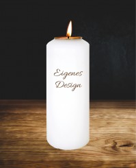 Gedenkkerze ➥ Eigenes Design 