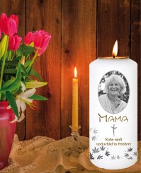 Gedenkkerze ➥ Mama/Papa Oma/Opa 