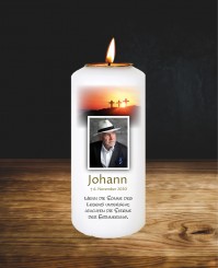 Gedenkkerze ➥ Sonnenuntergang 