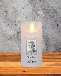 LED Berge Gedenkkerze 