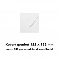 01 Kuvert quadrat 155 x 155 