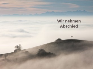 2027 Sterbebild Landschaft im Nebel 