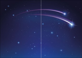 Trauerkarte "Sternschnuppe" (1437) 