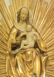 Gedenkkarte "Goldene Madonna" (1315) 