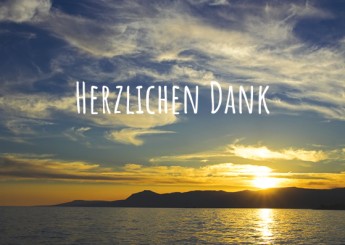 Trauerdanksagung "Untergehende Sonne Meer" (1610) 