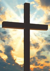 Gedenkkarte "Kreuz im Abendhimmel" (1327) 