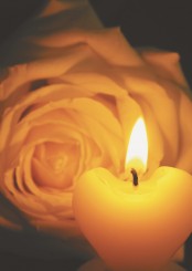 Gedenkkarte "Kerzenschein" (1334) 