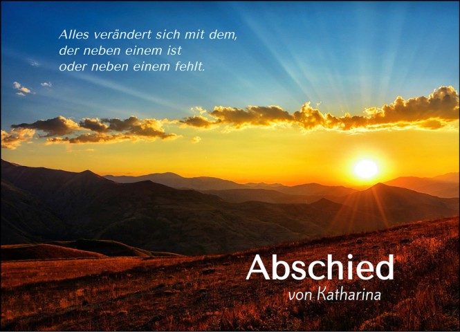 Sterbebild24 Trauerkarte "Sonnenuntergang Abschied" (1669)